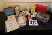 Vintage Tins & Miscellaneous Sewing(R3)