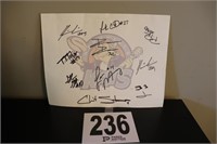 Signed Nashville Kats Sticker(R4)