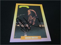 David Bryan Signed Trading Card SSC COA