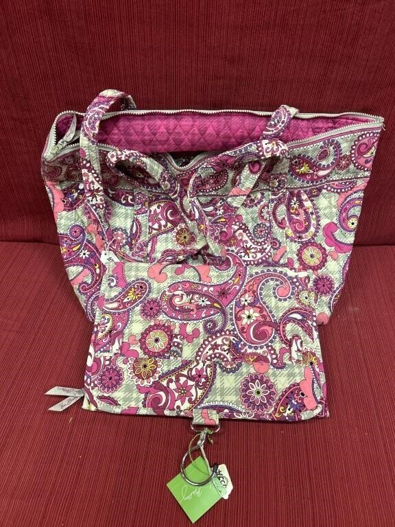 2 Vera Bradley bags, new Miller bag Paisley meets