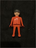 1974 Playmobil Figurine Red Clothes