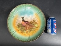 NICE 12 INCH QUAIL GAME PLATTER NO DAMAGE