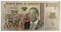 Reserve Bank of Zimbabwe -Special 24kt Gold Commem