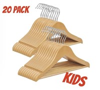 20 PACK KIDS HANGERS  / DISTRESSED BOX APPEAR NEW