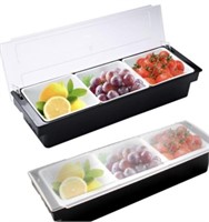 $42 Ice Cooled Condiment Caddy Server