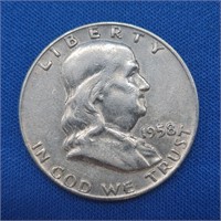 1958 LIBERTY HALF DOLLAR