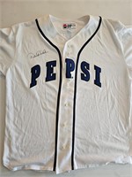 Derek Jeter Signed Pepsi Jersey Yankees JSA