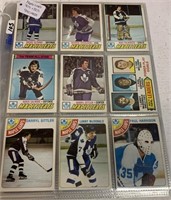 99- Maple Leaf hockey cards  70/80’s