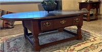 D - OVAL COFFEE TABLE & SIDE TABLE (M3)