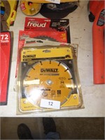 SEVERAL 7 1/4" SAW BLADES MOST NEW