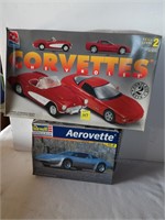 Aerovette & Corvette set Model Kits