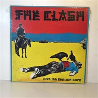THE CLASH.GIVE EM ENOUGH ROPE VINYL RECORD LP