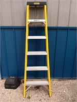 Ladder STANLEY metal and fiberglass rails 6 foot,