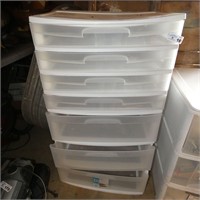 Seven Drawer Plastic Organizer