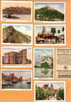 FAMOUS PLACES: 61 German Tobacco Cards (1928)