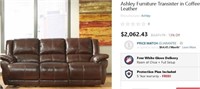 Ashley 5130215 Power Leather Reclining Sofa