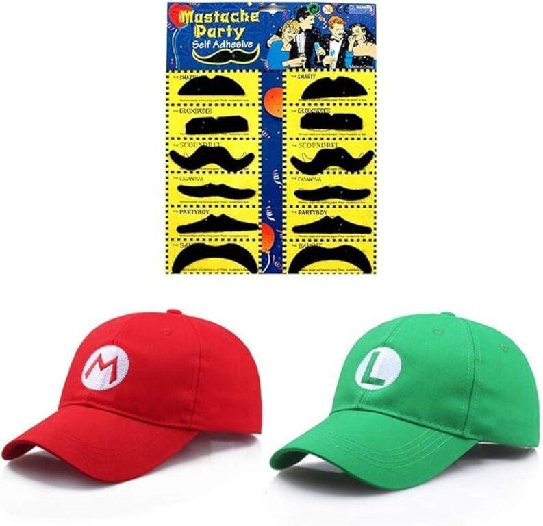 Kids Baseball Cosplay Hat Set