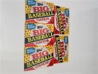 1989 BIG Topps Baseball Card Pack Lot 5