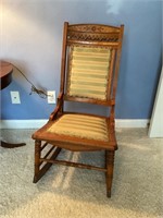 Antique rocking chair/side chair