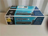 New JVC HR DVD player cassette recorder