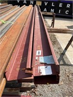 3---8 in x 22 ft U shape building beams