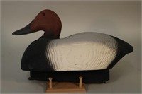 Canvasback Drake Duck Decoy by Unknown Carver,