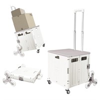 Honshine Foldable Cart with Stair Climbing Wheels,