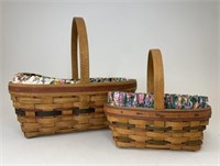 Easter baskets with liners and protectors