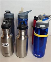 WATER BOTTLES METAL & PLASTIC