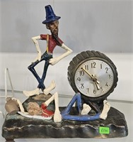 Metal Hillbilly Clock