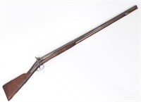 English "Back Action" Percussion Rifle, Circa 1850