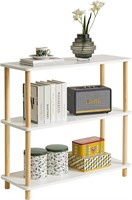 IBUYKE 3-Tier Bookcase - Storage Cabinet