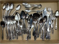 Vintage Community White Orchid Flatware and More
