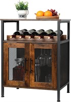X-cosrack Wine Bar Rack Cabinet 23.6*13.4*31.1