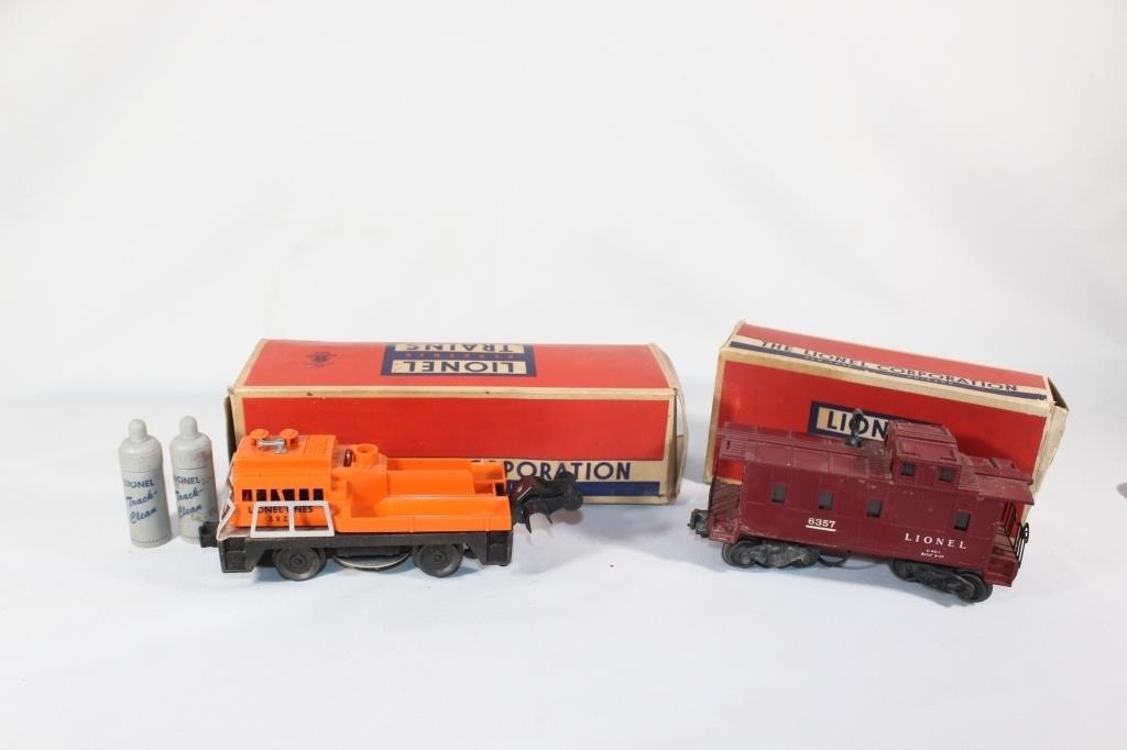Lionel Trains No. 3927 & No. 6357 Caboose
