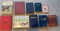 Box Lot of 10 Vintage Horse Related Books