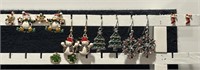 Christmas earrings