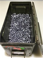 38 Cal Bullets for Reloading with Ammo Can