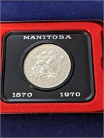 1970 Canada Manitoba Dollar Coin