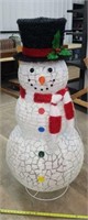 Lighted Snowman 55" Tall