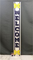 New University Of Michigan Football Decor Sign