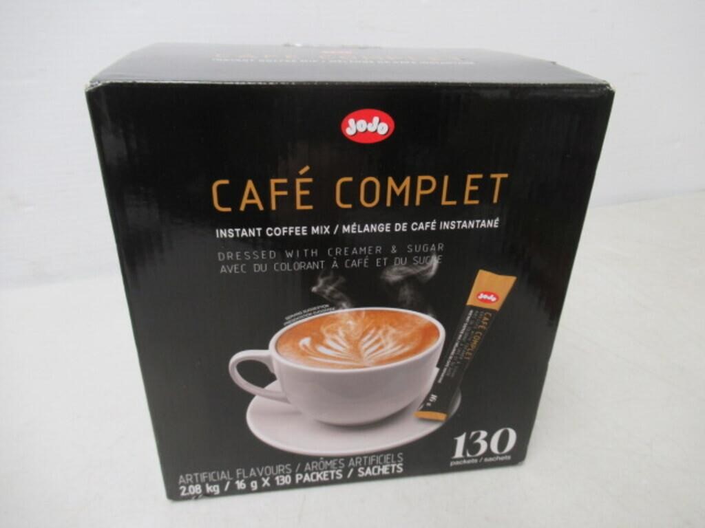 130-Pk Jojo Café Complet Instant Coffee Mix, 16g