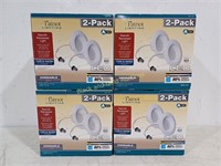 (4) NEW 2 Pack Patriot Retrofit Recessed Lights