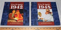 GOOD-OLD-DAYS " LIVE IT AGAIN " 1942 & 1948 BOOKS