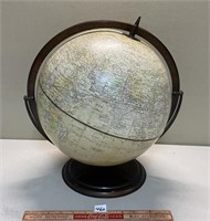 GLOBE TERRESTRE UNIVERSEL 30.5 CM WIDE VINTAGE