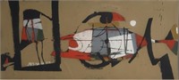 Rokushi Mizufune (Japanese,1912-1980)- Woodblock