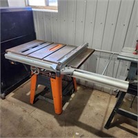 Ridgid Table saw In Good Working Order