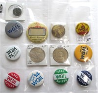 Tokens, Buttons, Medals, Misc