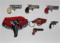 (6) MINIATURE CAP GUNS