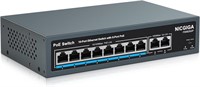 NICGIGA 10 Port PoE Switch with 8 Ports